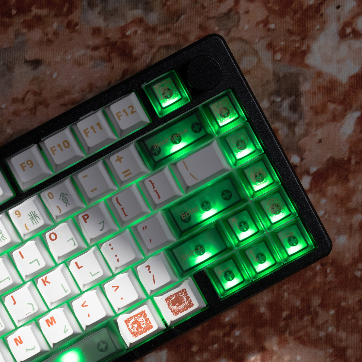 XVX Dunhuang Themed Cherry Profile PBT+PC 212-Key Keycap Full Set