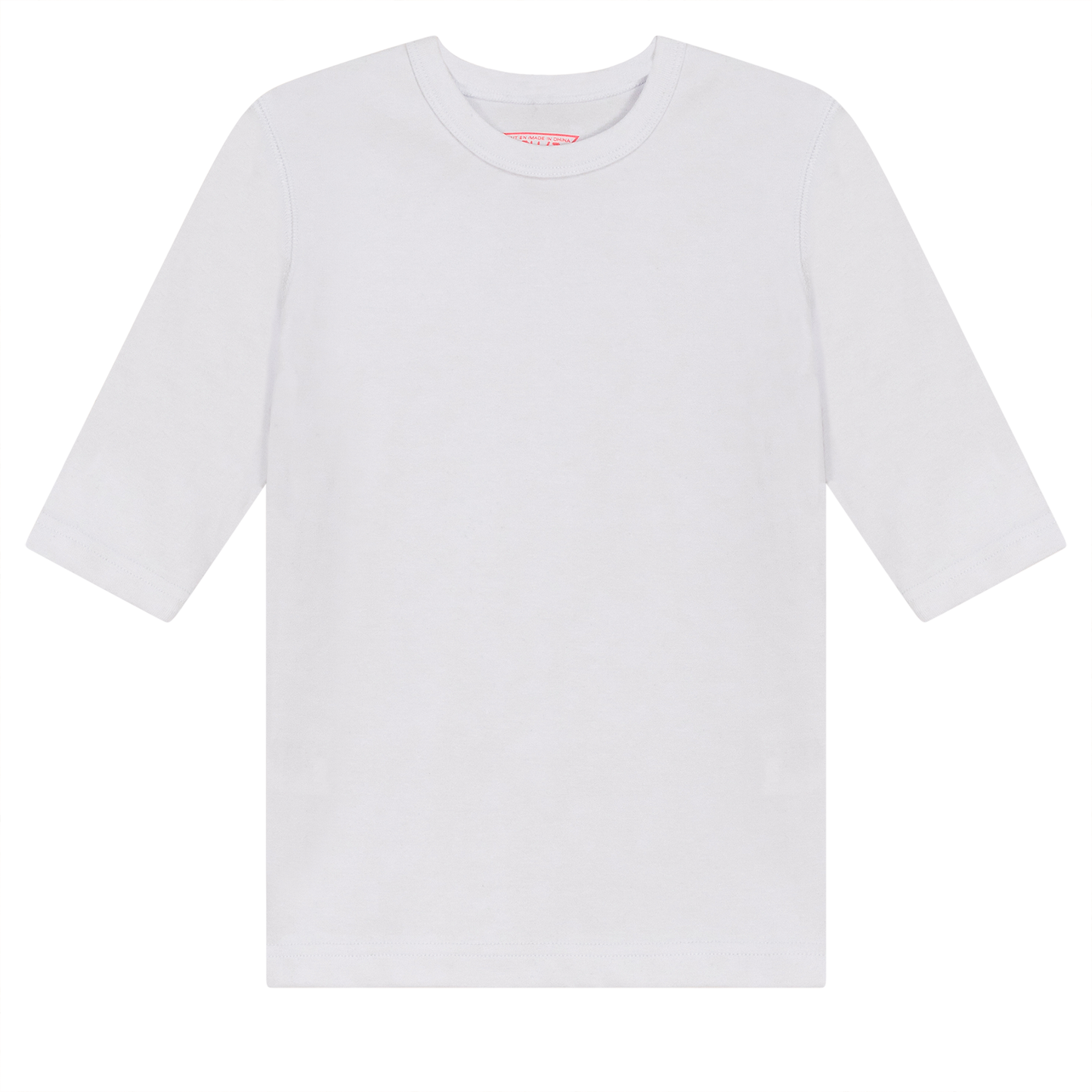 Ribbed 3/4 Sleeves T-Shirt
