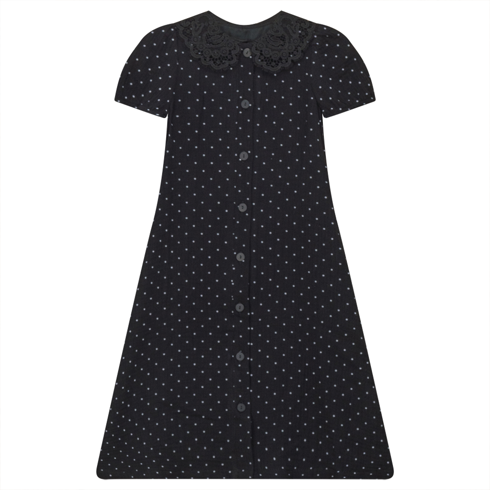 Dress Robe With Elastic Cuffs