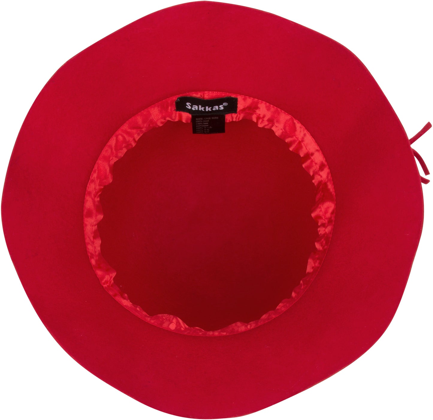 Sakkas Gloria Vintage Style Wool Cloche Hat