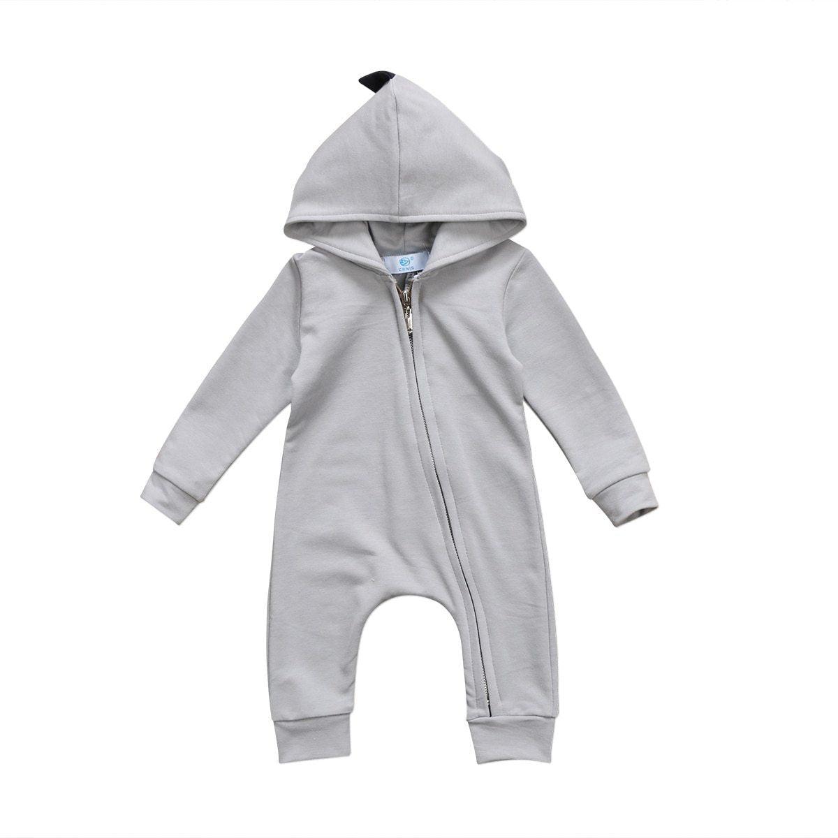 Baby Dinosaur and Rabit Jumpsuit With Zipper Newborn Baby Clothes Crawling Clothes Baby Girls and Boys Kids Costume Jumpsuit