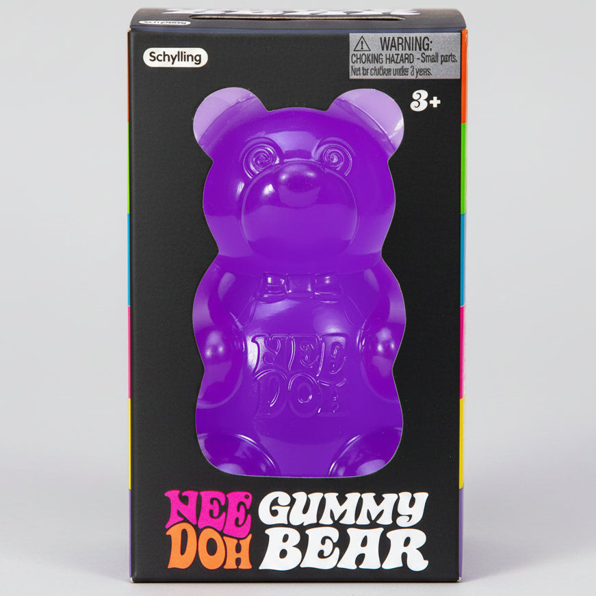 Schylling Nee-Doh Gummy Bear: Purple Gummy Bear