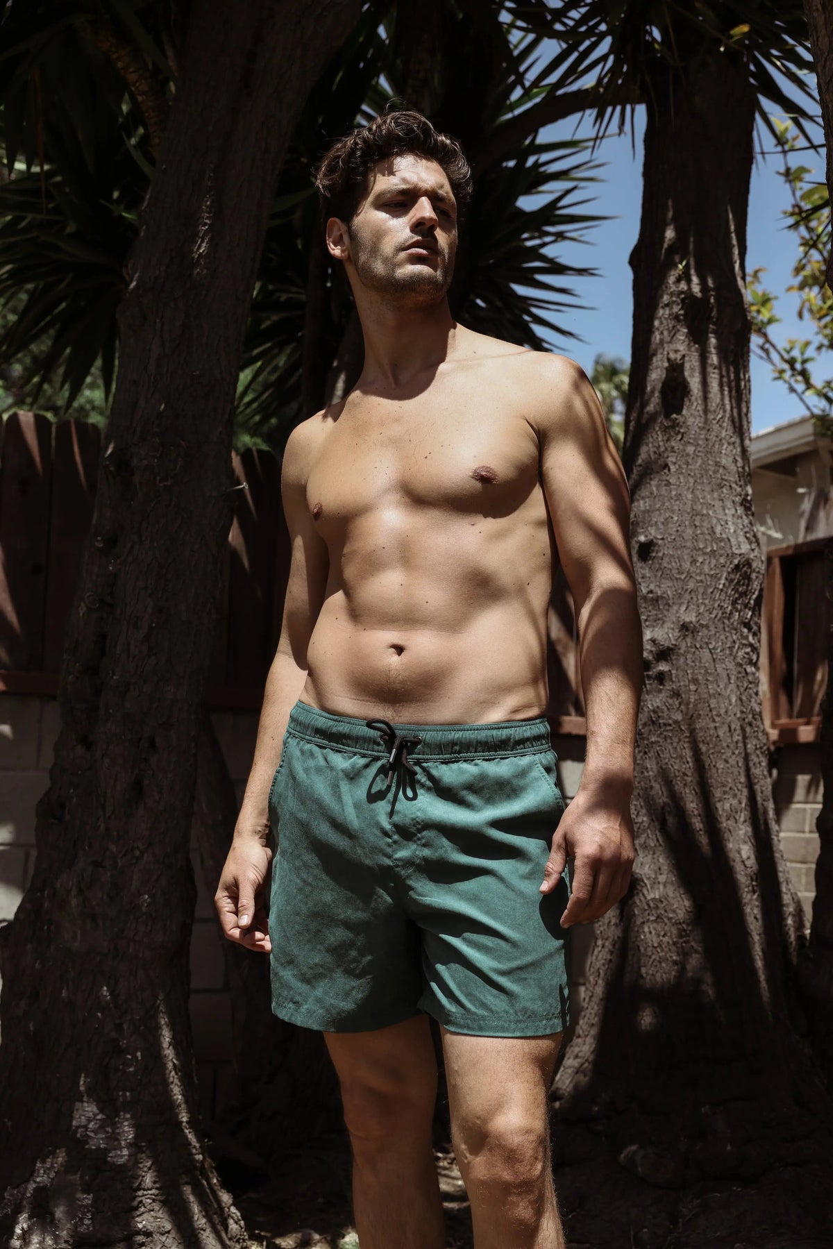 Teal Swim Shorts