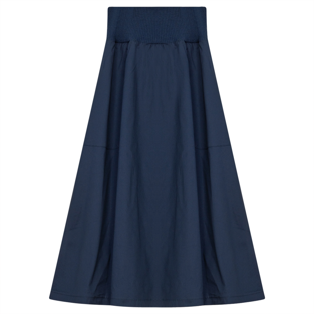 Ladies Short Cotton Belvedere Skirt With Pockets