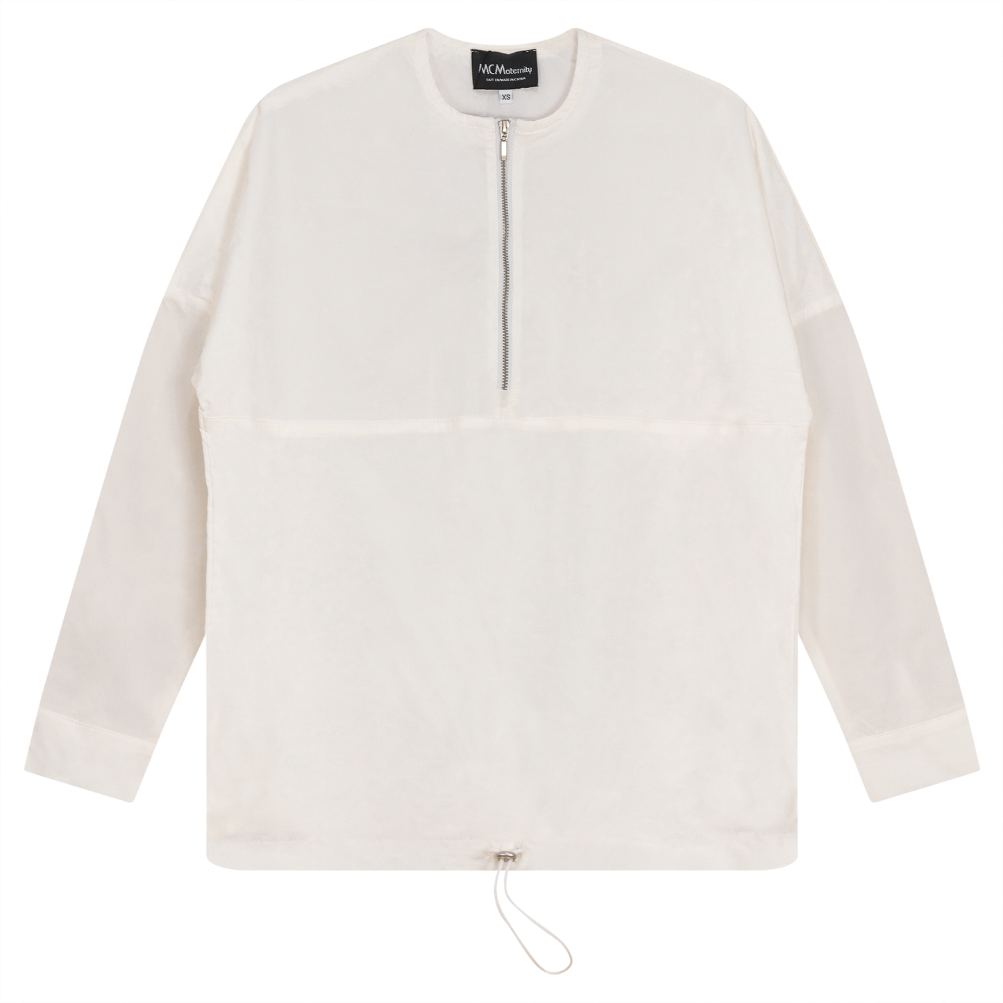 Maternity Cotton Henley Bungee Top