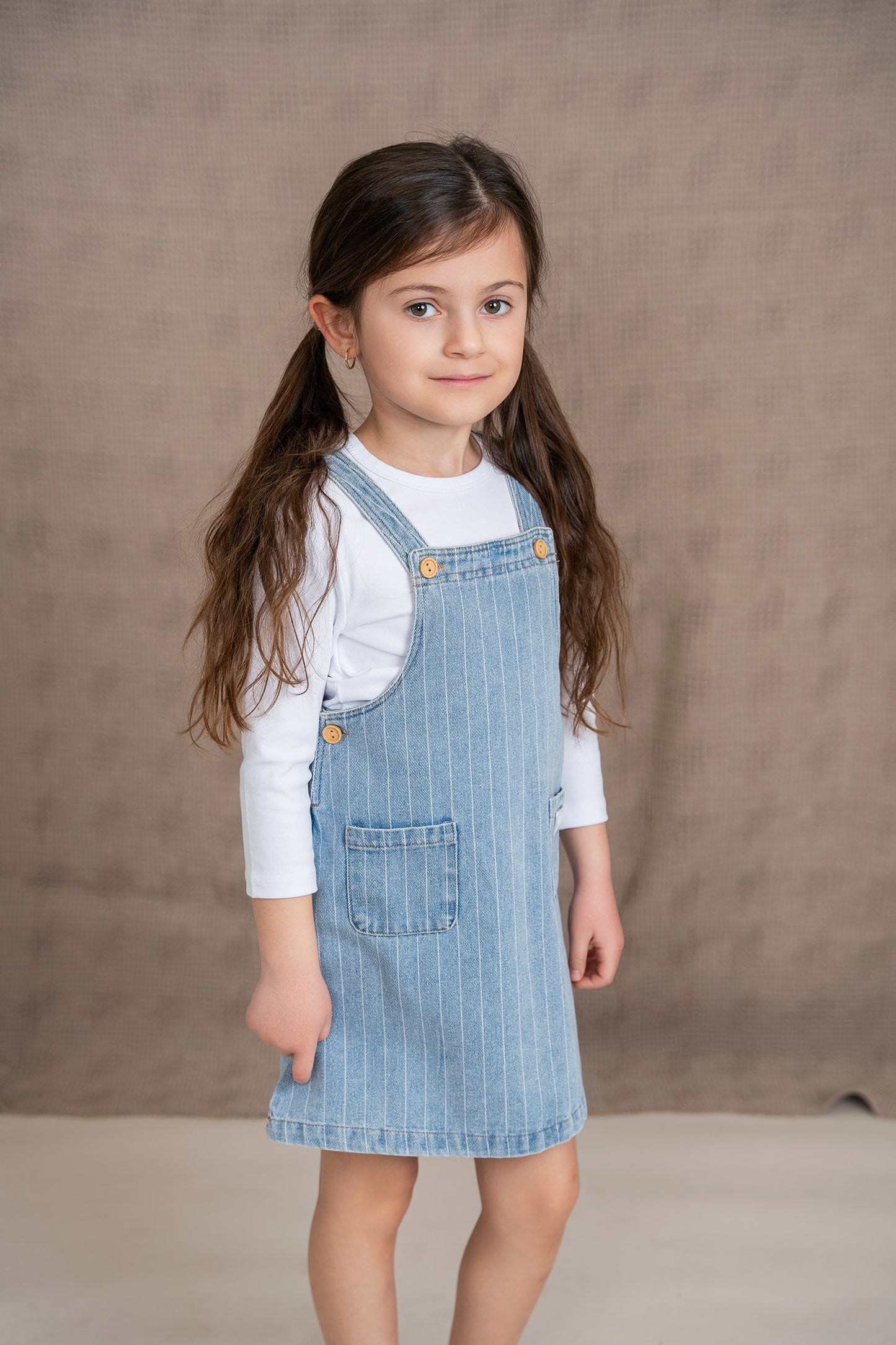 Stripe Denim Jumper