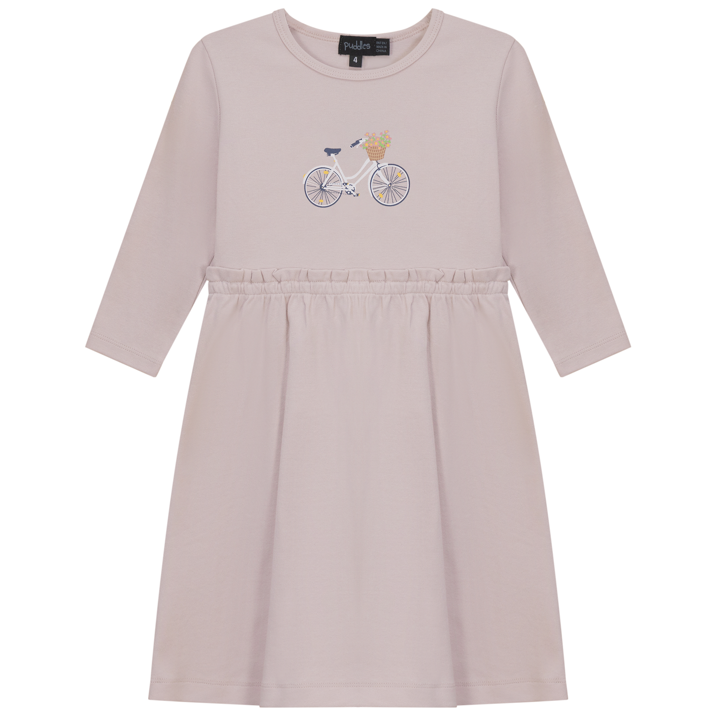 Bicycle Print Dress