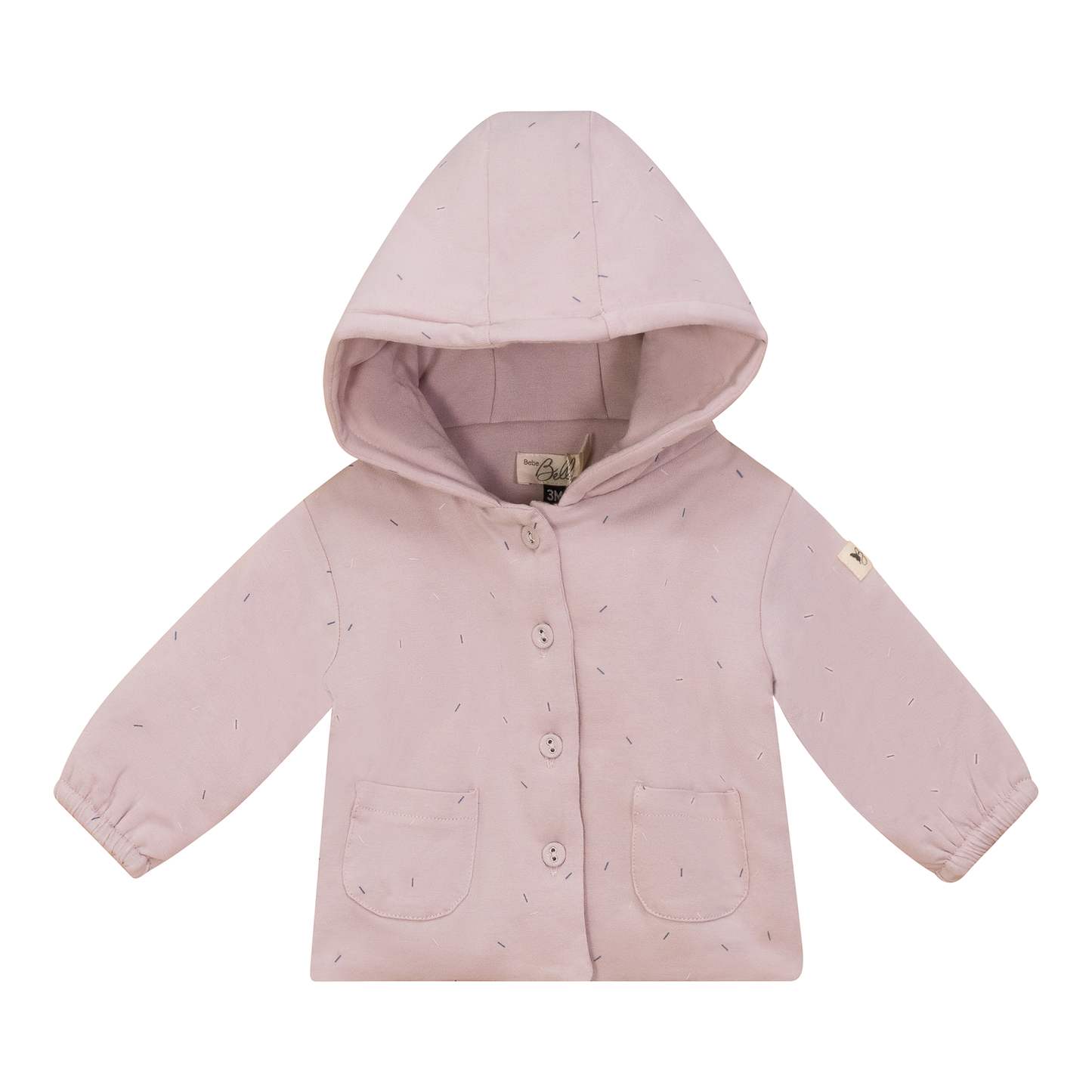 Sprinkle Print Puffy Jacket
