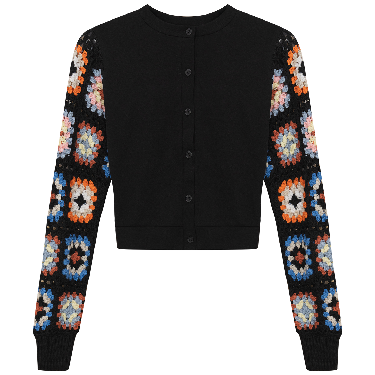 Knit Crochet Cardigan