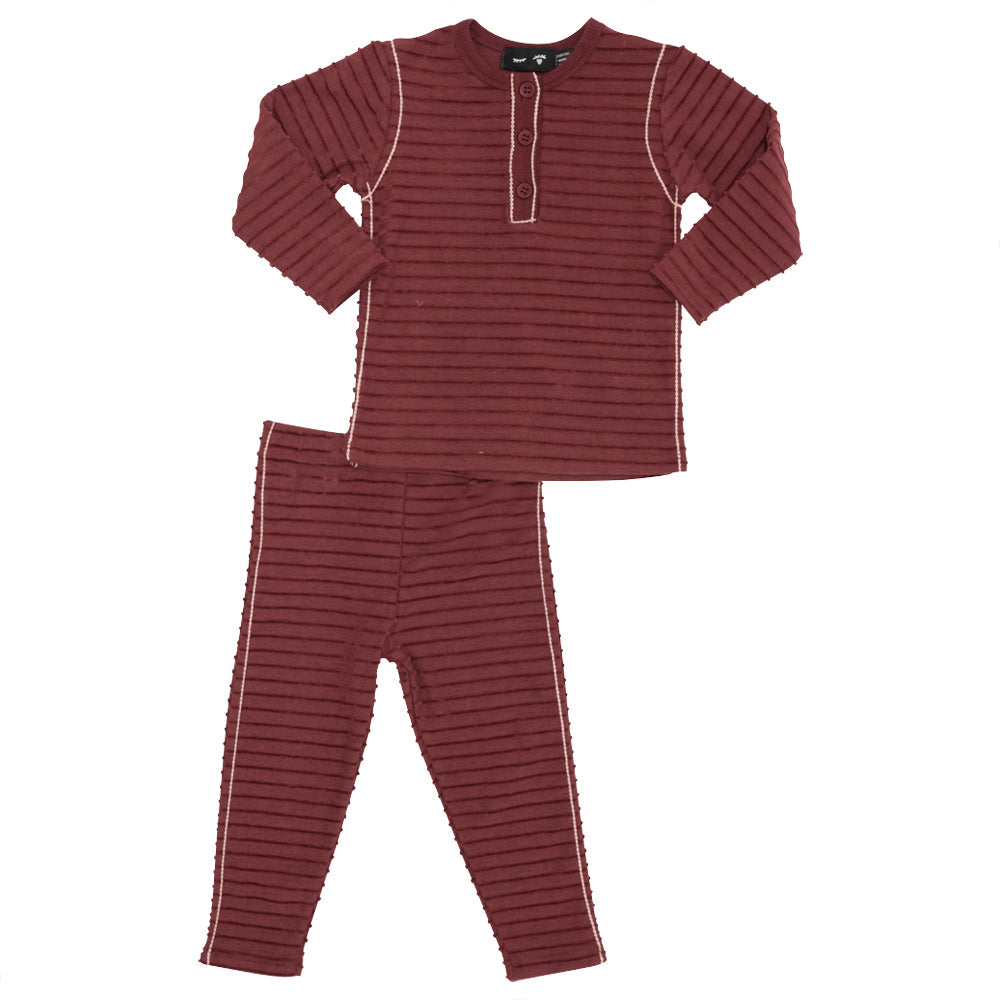Contrast Stitch 2pc