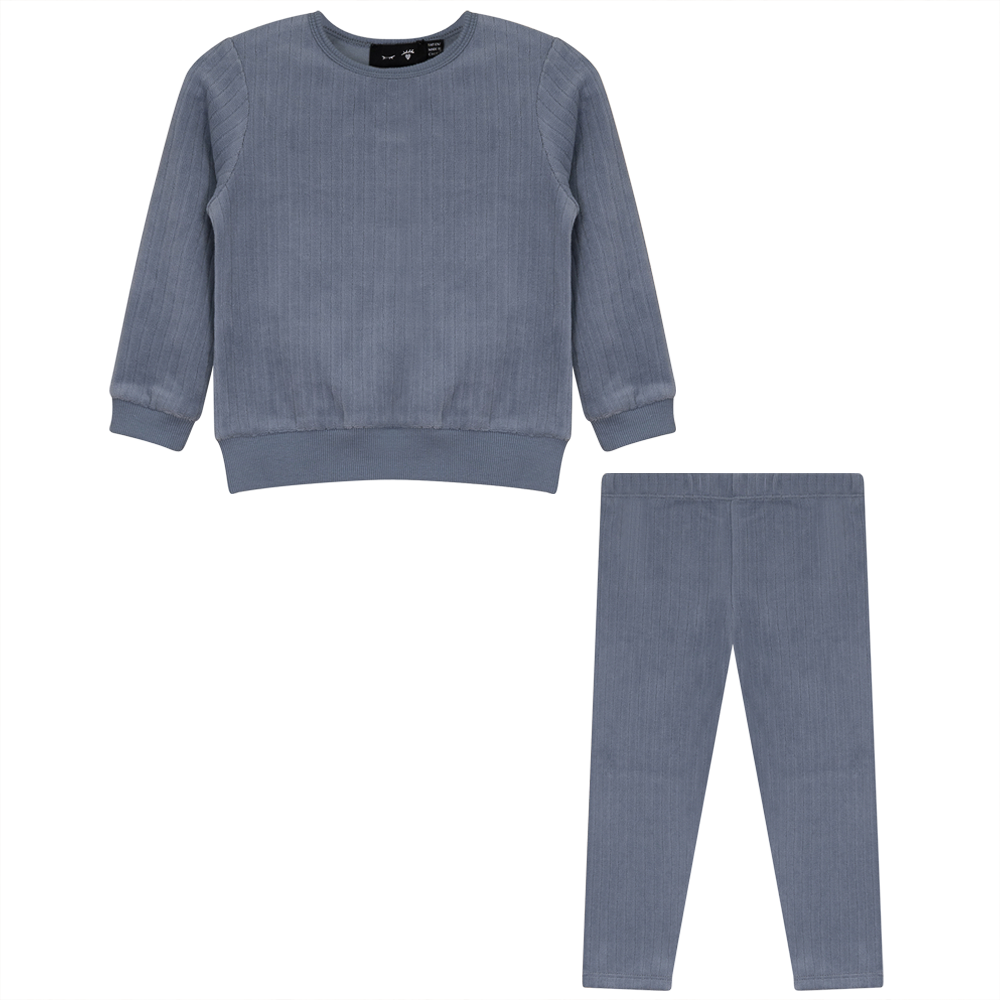 Wide Rib Velour 2 PC Set