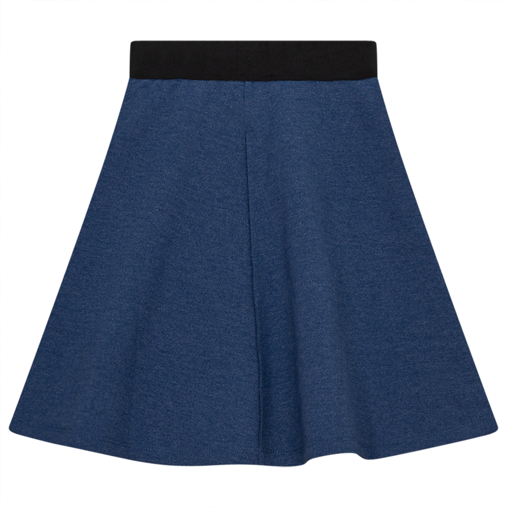 Fine Rib A-Line Skirt
