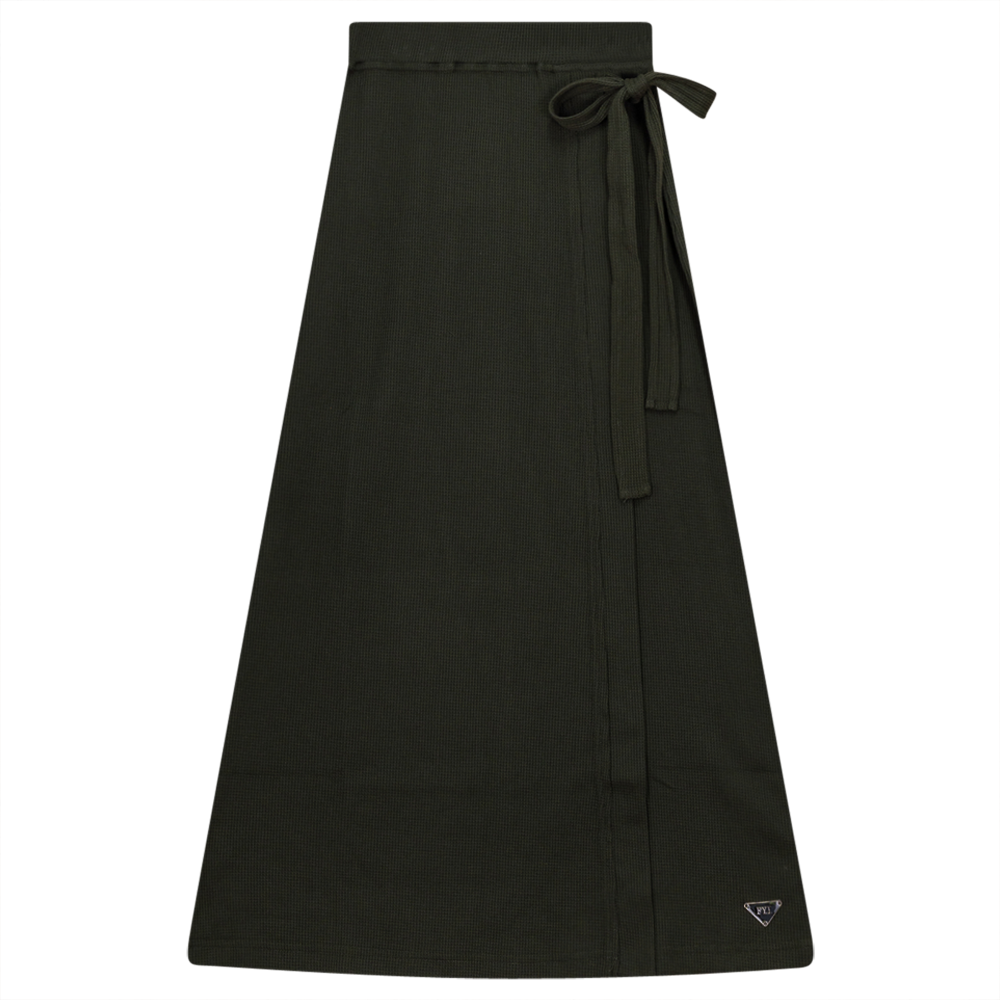 Small Waffle Long Skirt