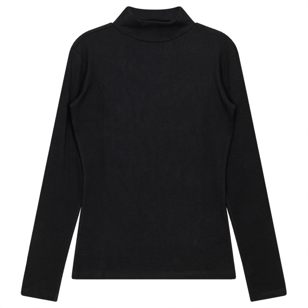 Mock Neck Layering Tee
