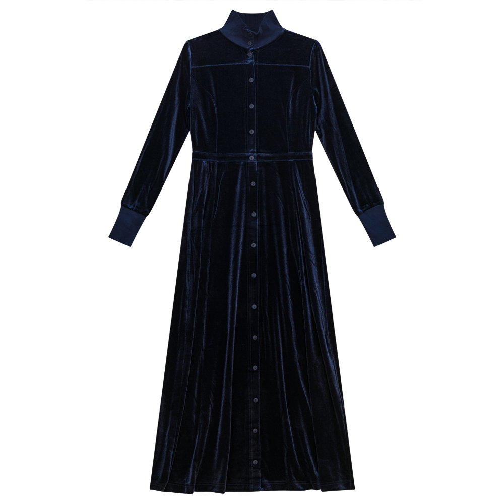 Slinky Velour Dress