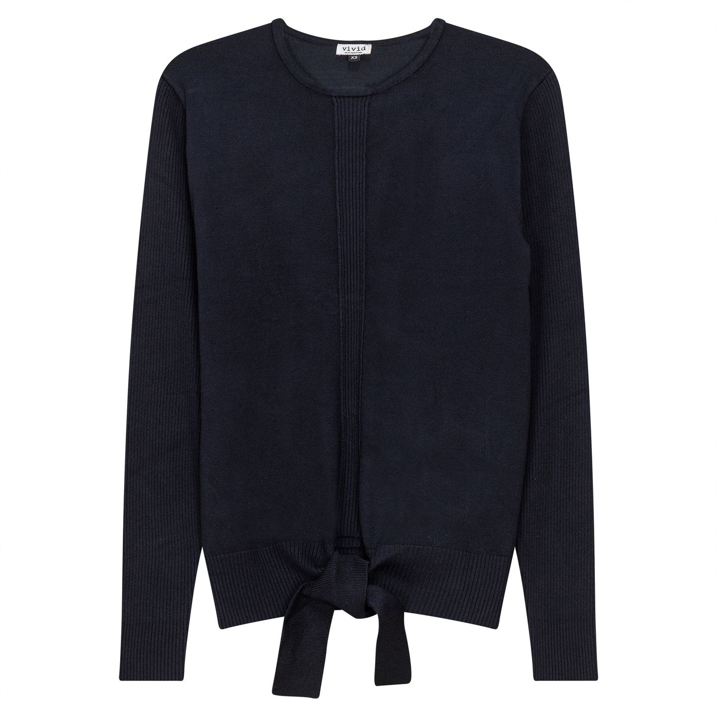 Knit Tie Sweater