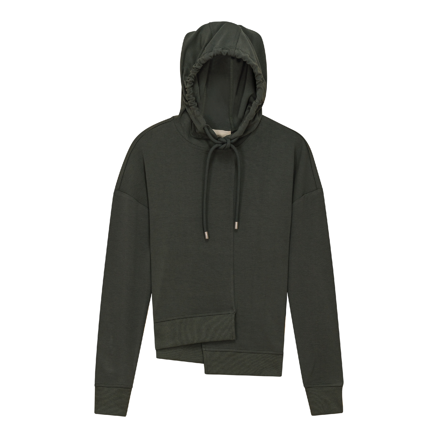 Asymmetrical French Fleece Hoodie