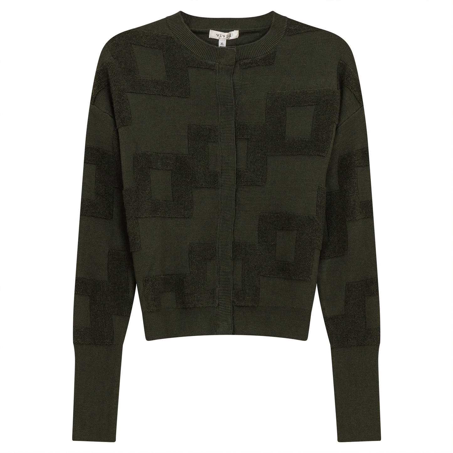 Textured Knit Cardigan