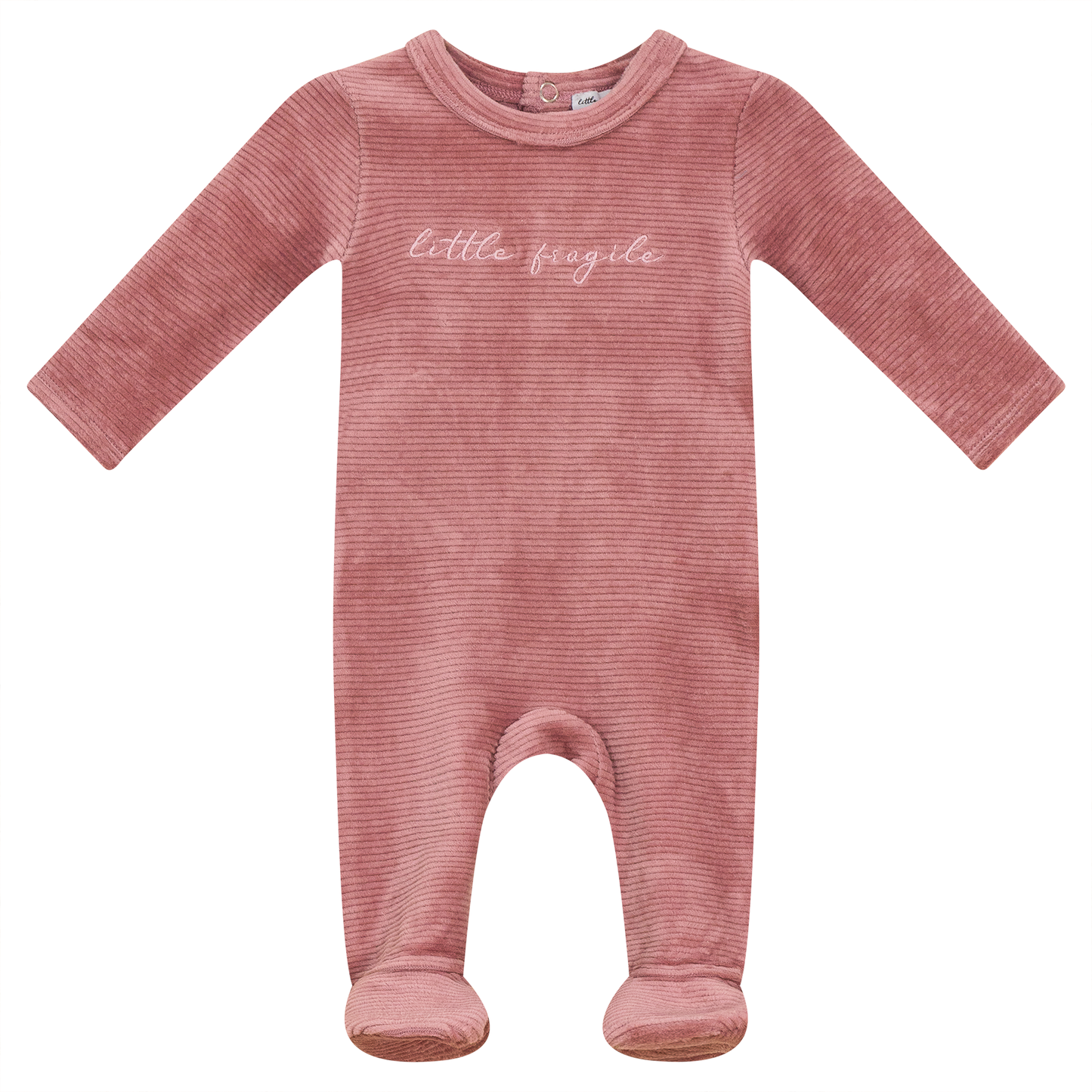 Velour Ribbed Onesie
