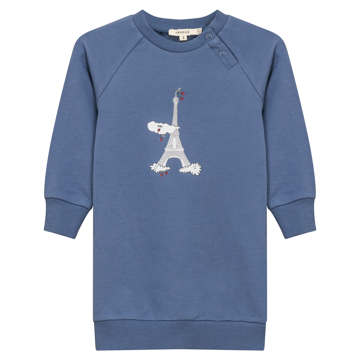 Eiffel Tower Print Bubble Dress