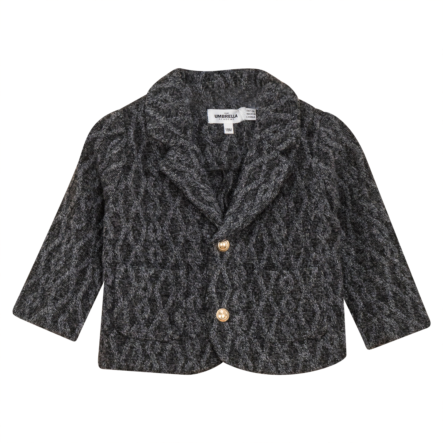 Textured Knit Blazer