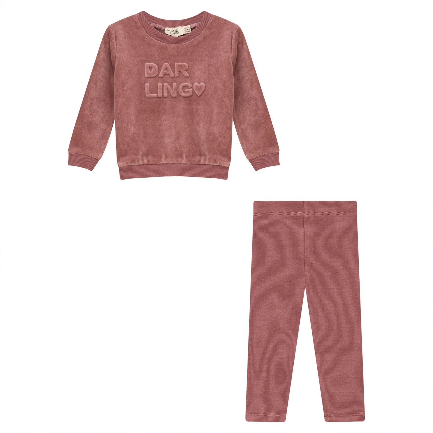 Charming and Darling Print 2Pc Set