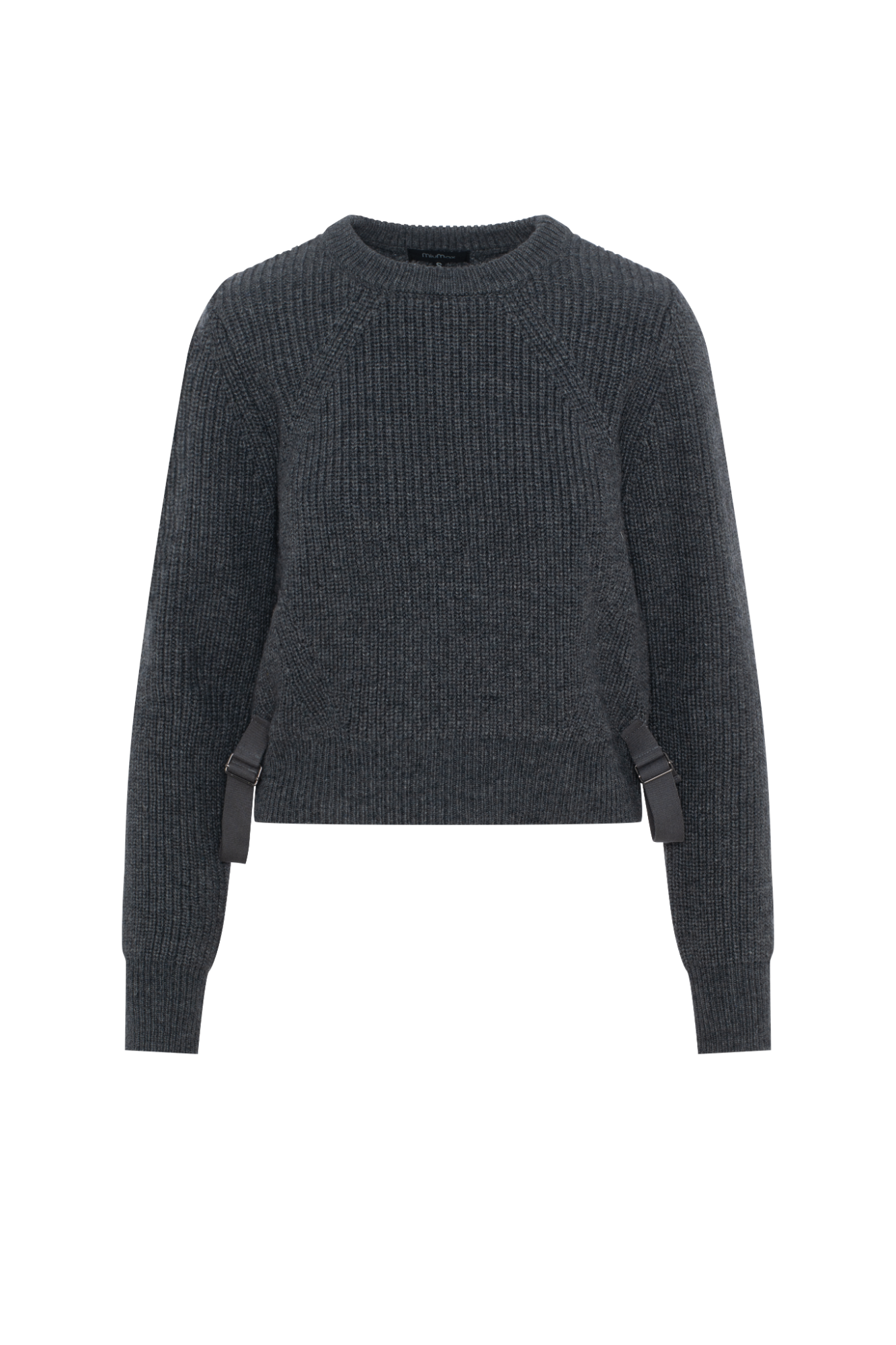 Cropped Belt Sweater