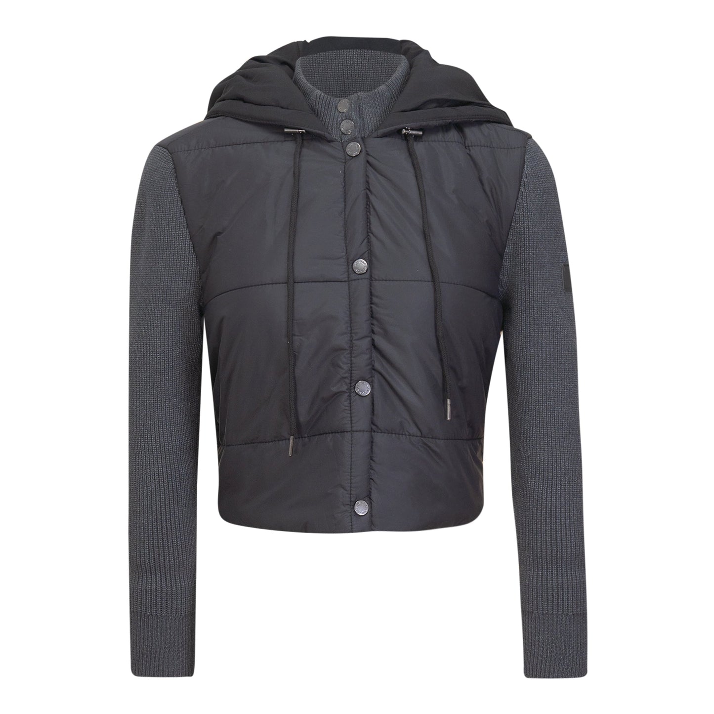 Quilted Sweater Combo Jacket
