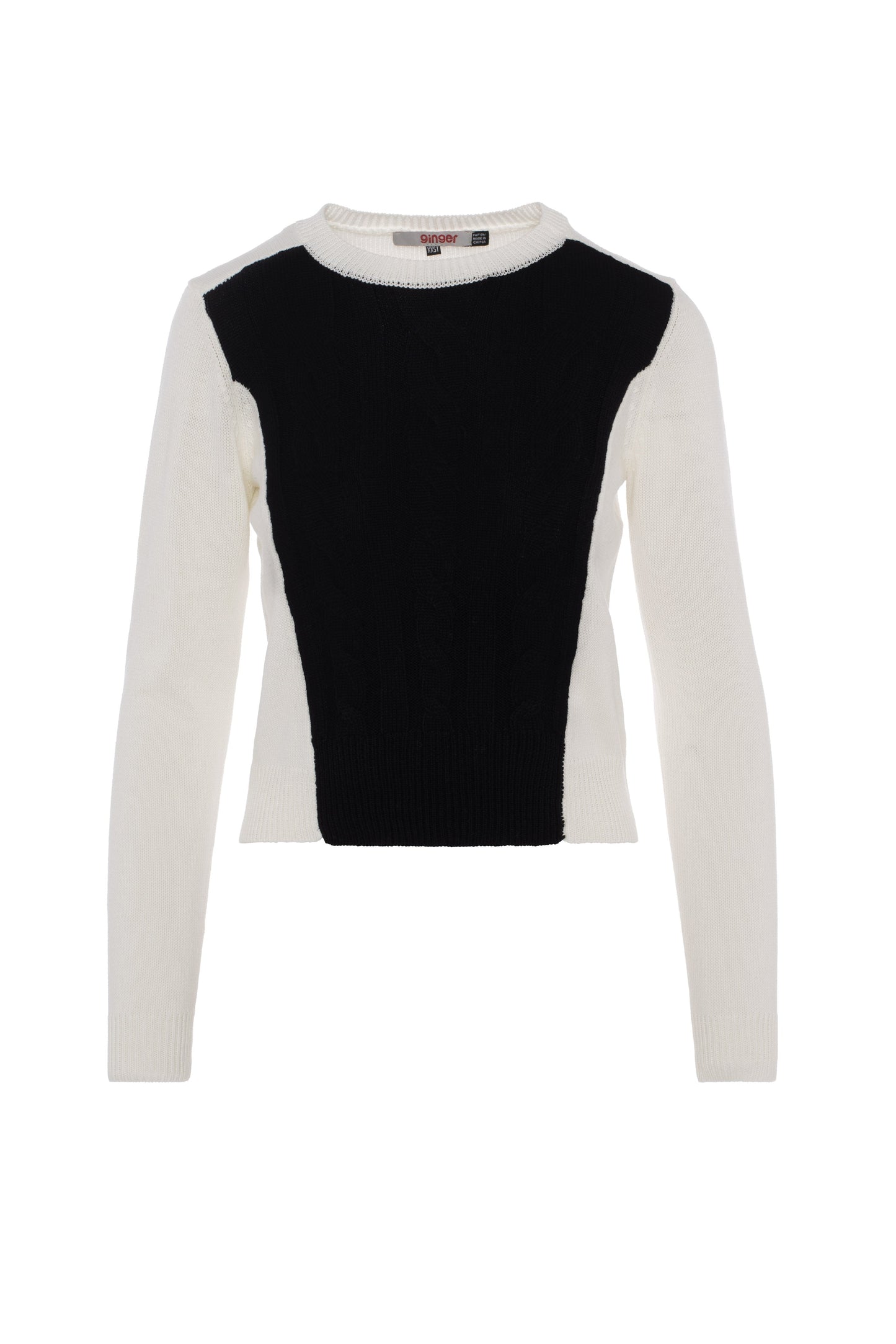Cable Rib Knit Sweater