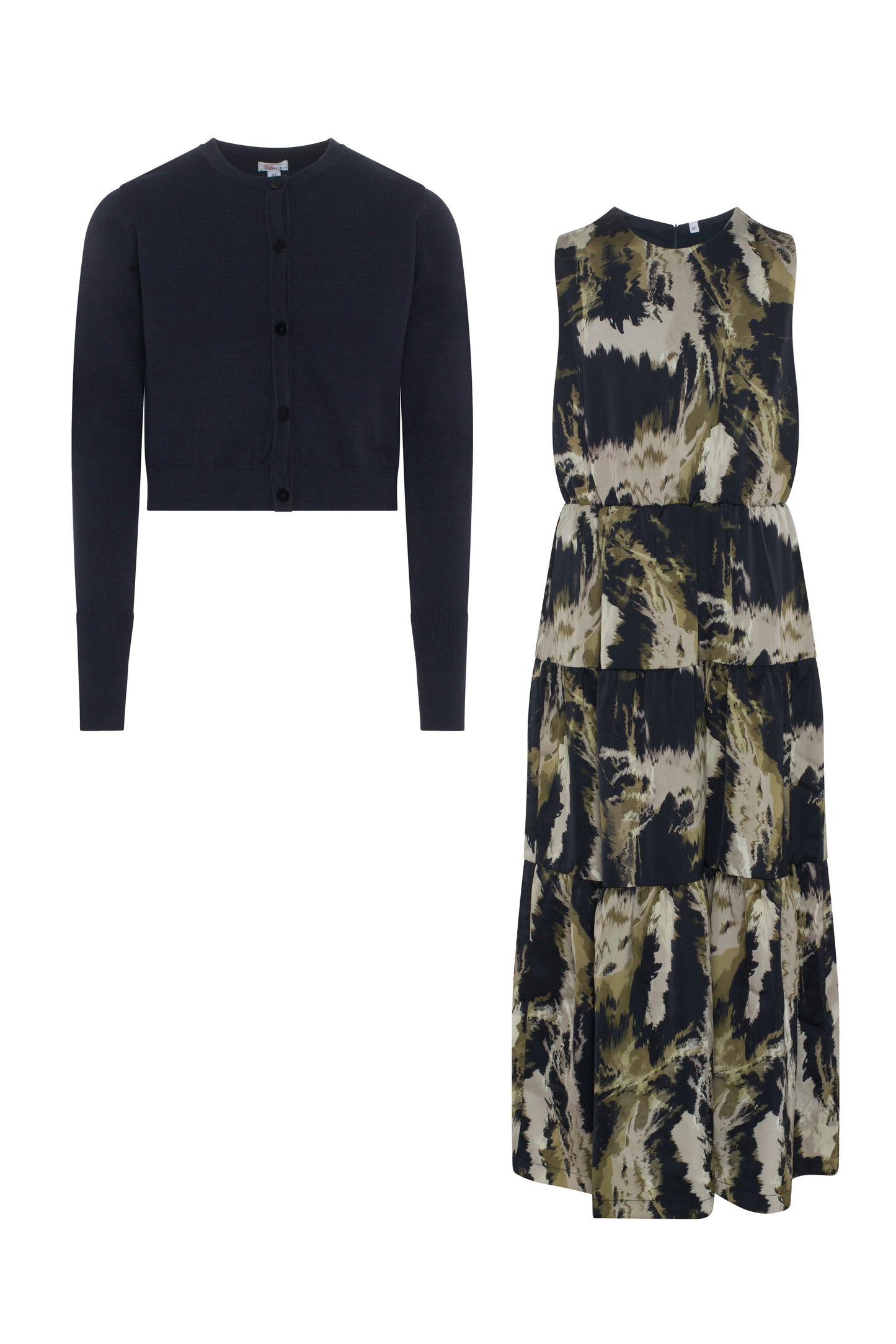 Tiered Midi Jumper Set