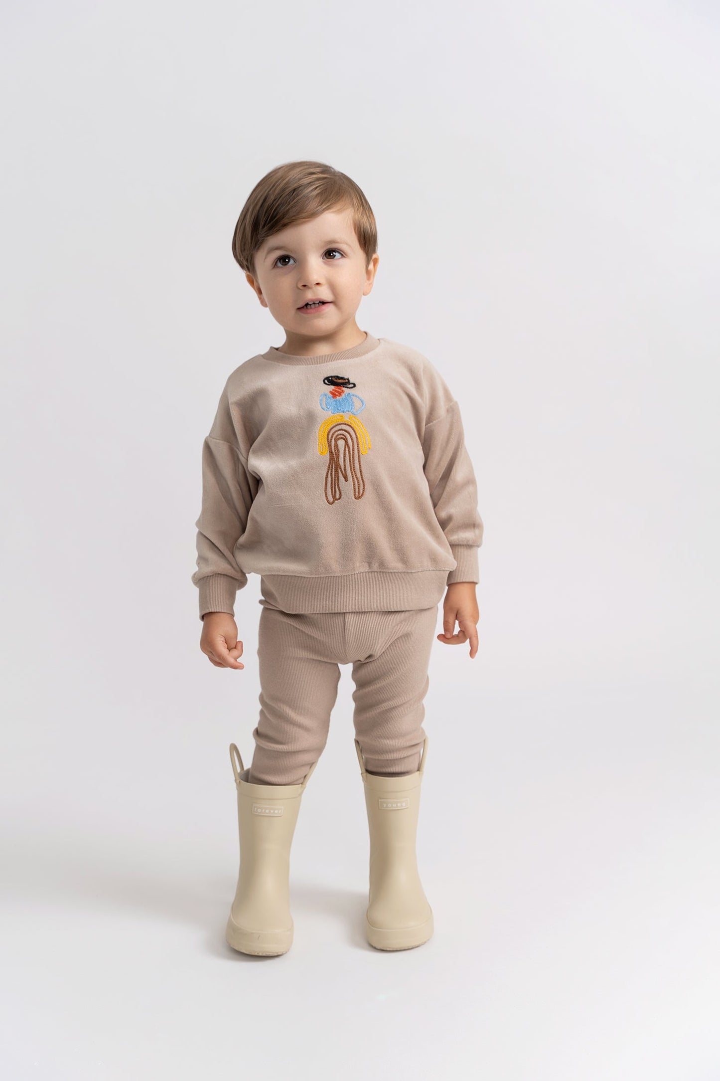 Ballerina Embroidered Set