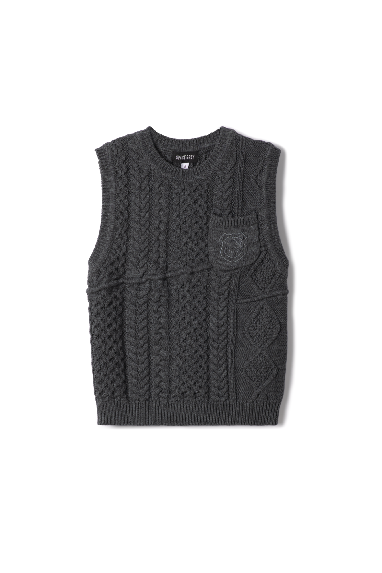Crest Knitted Vest