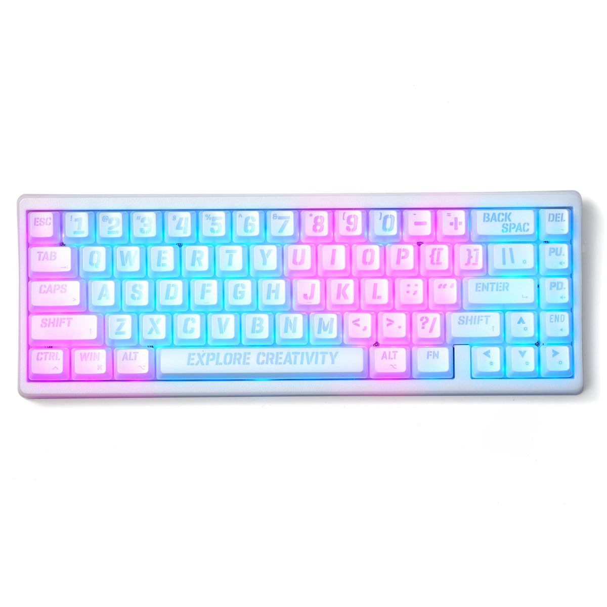 XVX M67 JadeStone Miami Tri-Mode RGB Mechanical Keyboard