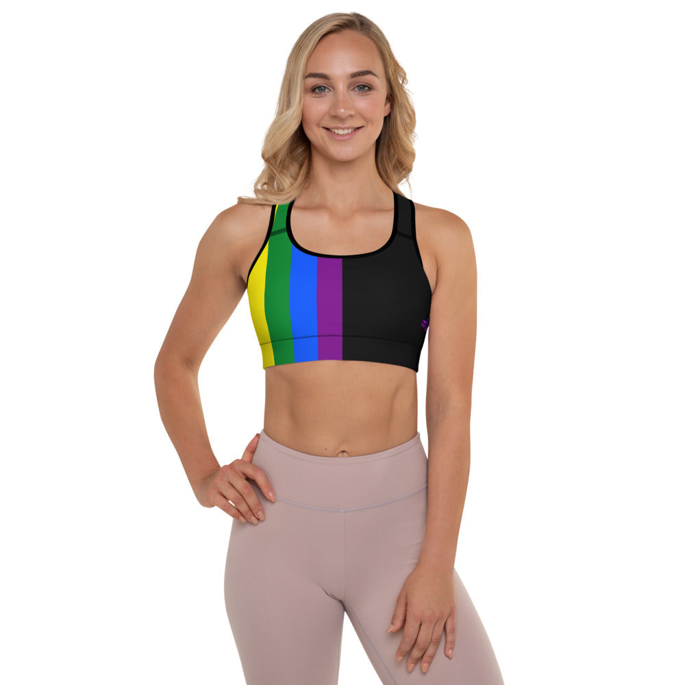LGBT Padded Sports Bra