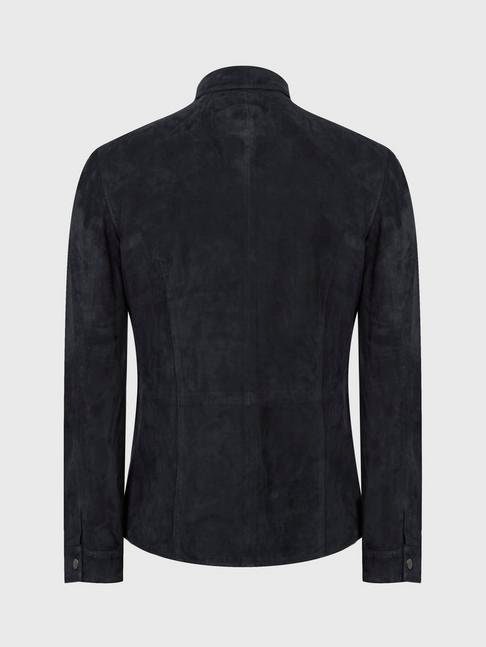 Handmade Suede Shirt Jacket