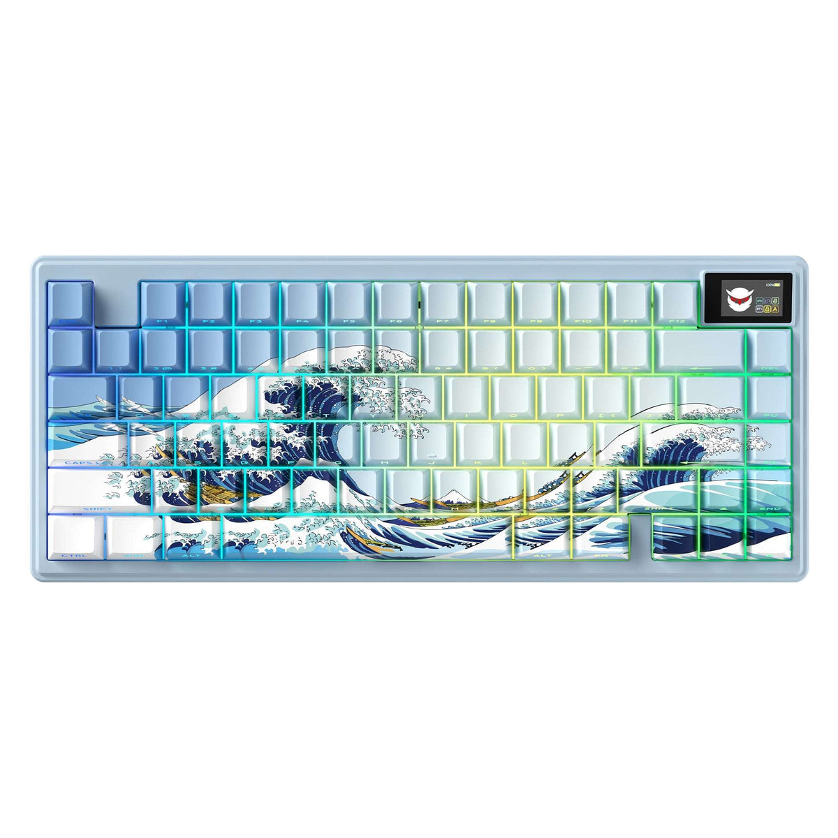 XVX K75 Pro 75% CNC Aluminum Wireless Gasket Mechanical Keyboard