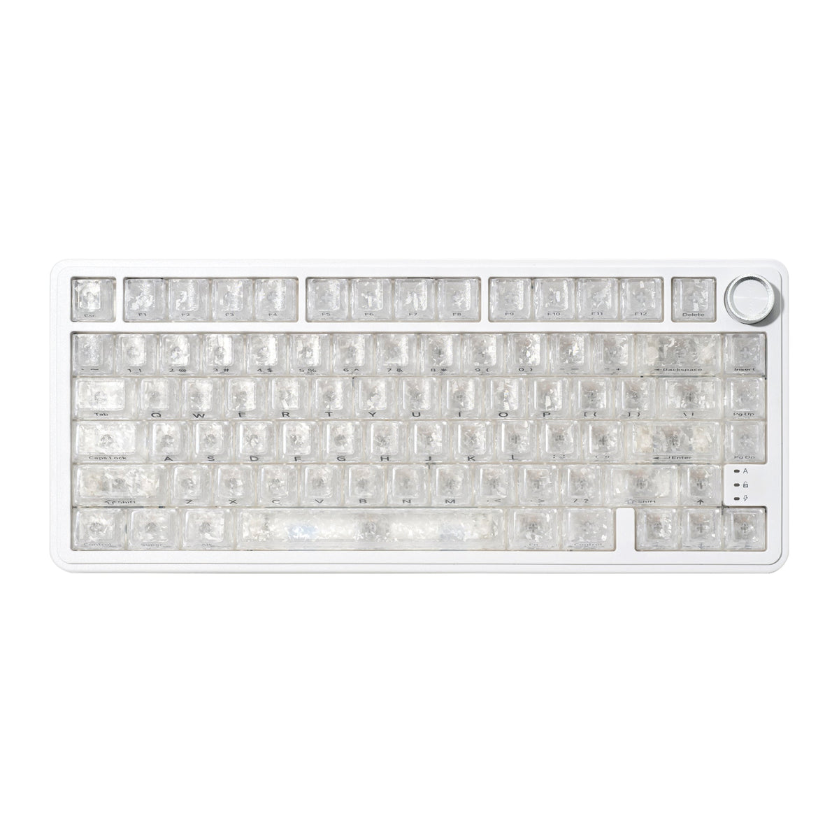 XVX M75 Lumina 75% Tri-Mode RGB Mechanical Keyboard with Knob
