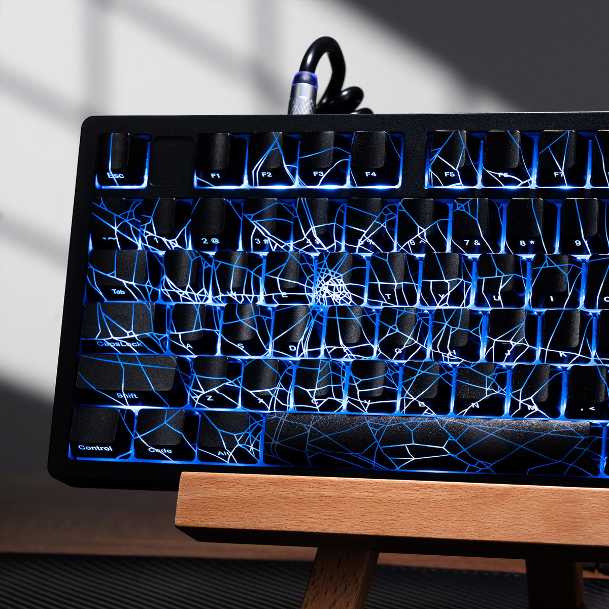 XVX IMD Spider Web Shine-Through OEM Profile 118-Key Keycap Set