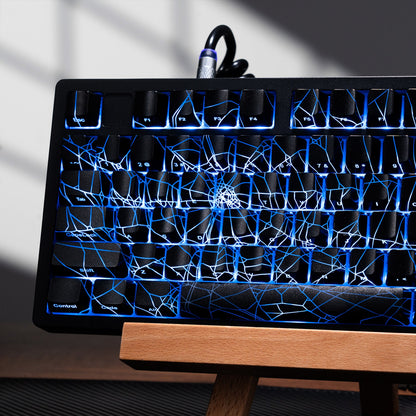 XVX IMD Spider Web Shine-Through OEM Profile 118-Key Keycap Set