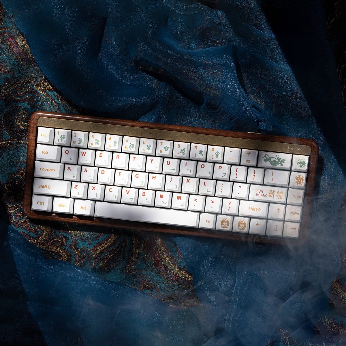 XVX Dunhuang Themed Cherry Profile PBT+PC 212-Key Keycap Full Set