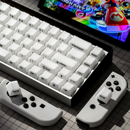 XVX Velvet Jelly Side-Printed Translucent Cherry Profile Double-Shot Keycap Set