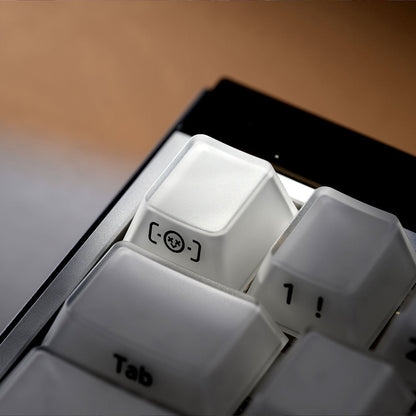 XVX Velvet Jelly Side-Printed Translucent Cherry Profile Double-Shot Keycap Set