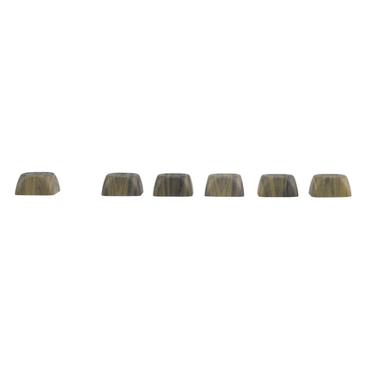 XVX Walnut Texture MOA  Profile Dye-Sublimation PBT 130-Key Keycap Set