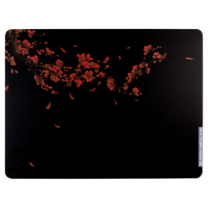 XVX Space Pad Series Glass Mousepad with Anti-Slip Rubber Base