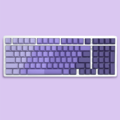 XVX Gradient X-Axis Series Side-Printed Cherry Profile 121-Key PBT Keycap Set