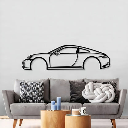 Carrera 911 Metal Car Wall Art - MT0577