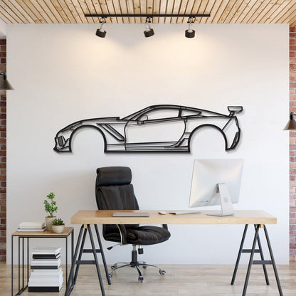 2019 Corvette ZR1 3ZR Metal Car Wall Art - MT0653