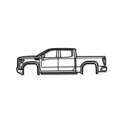 2019 Denali Sierra Metal Car Wall Art - MT0655