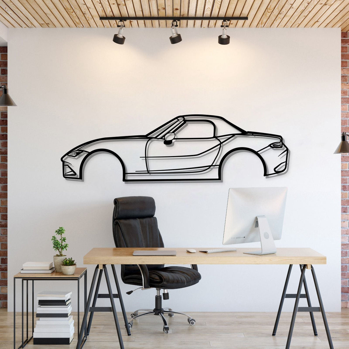 2021 Miata MX-5 Metal Car Wall Art - MT0757