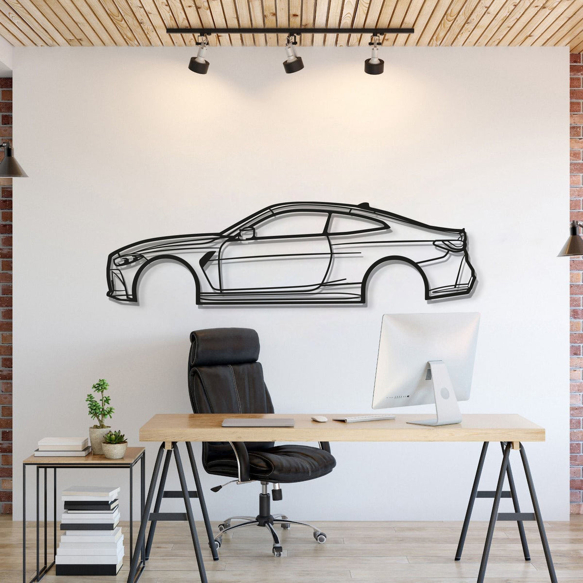 2022 G82 M4 Metal Car Wall Art - MT0786